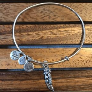 Alex and Ani “Feather” Bangle